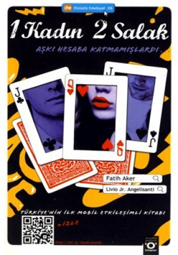 1 Kadın 2 Salak kitap kapağı