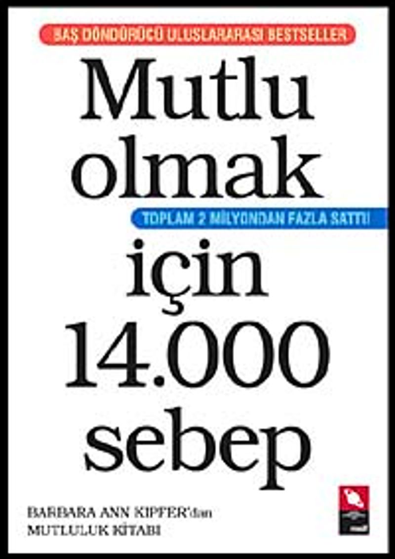 Mutlu Olmak İçin 14.000 Sebep kitap kapağı