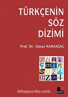 Türkçe'nin Söz Dizimi kitap kapağı