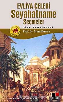 Evliya Çelebi Seyahatname Seçmeler kitap kapağı
