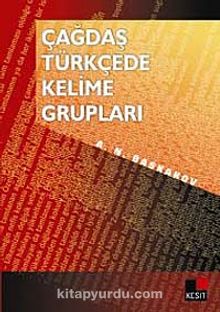 Çağdaş Türkçede Kelime Grupları kitap kapağı