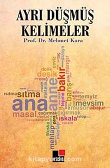 Ayrı Düşmüş Kelimeler kitap kapağı