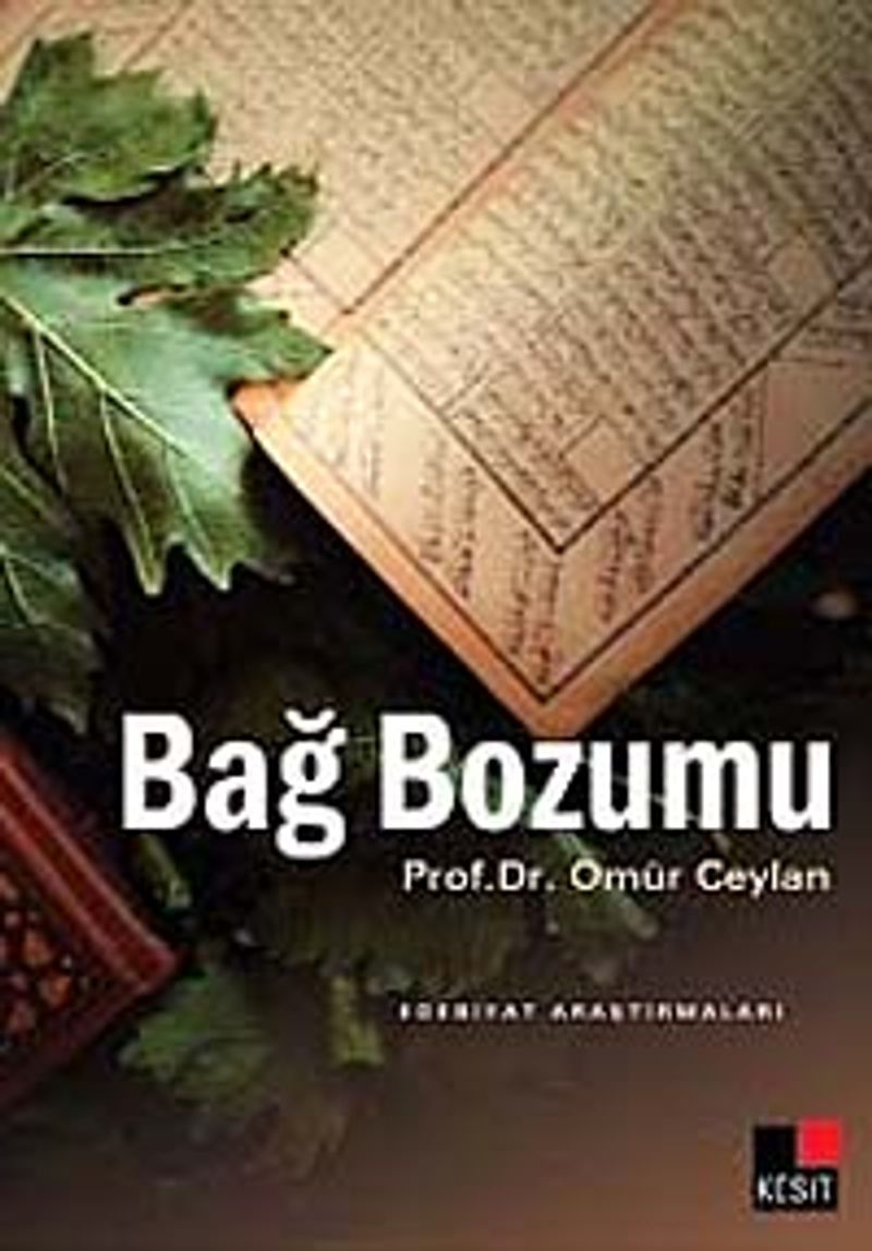 Bağ Bozumu kitap kapağı