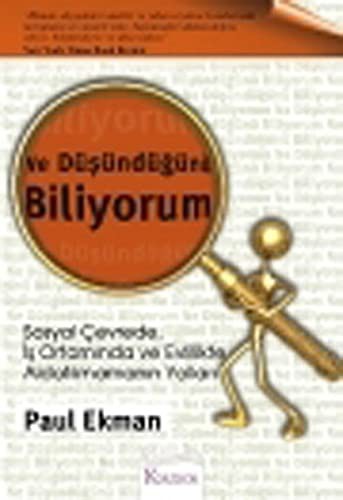 Ne Düşündüğünü Biliyorum (Paul Ekman) kitap kapağı