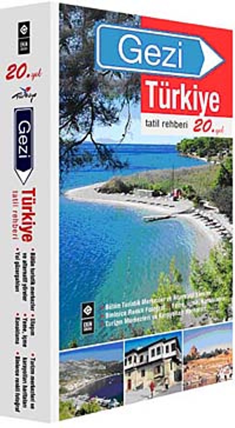 Gezi - Türkiye Tatil Rehberi 2011 kitap kapağı