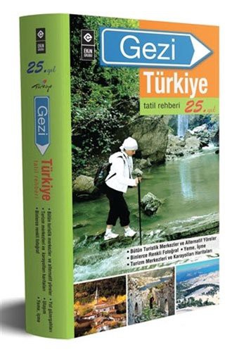 Gezi - Türkiye Tatil Rehberi 2016 kitap kapağı