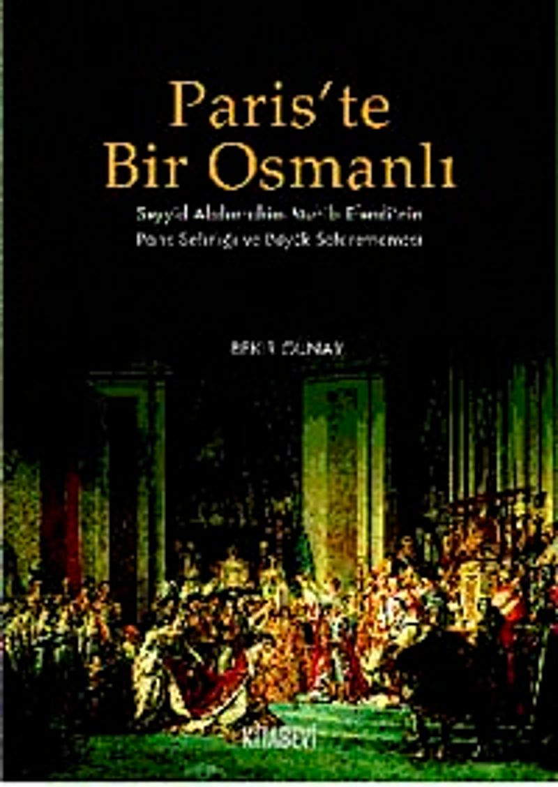 Paris'te Bir Osmanlı kitap kapağı