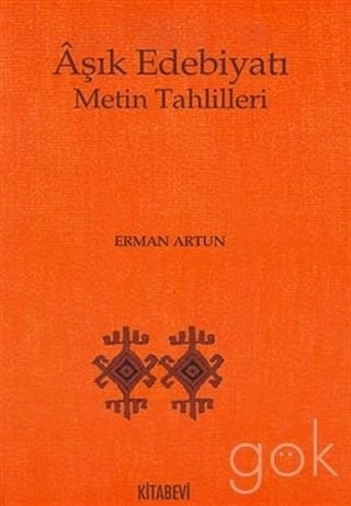 Aşık Edebiyatı Metin Tahlilleri kitap kapağı