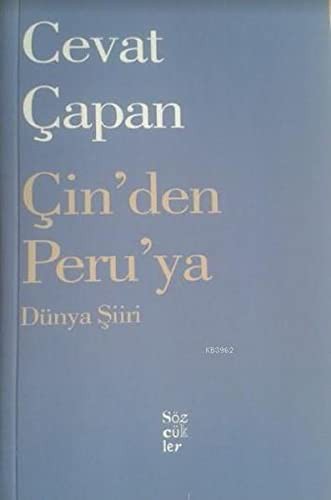 Çin'den Peru'ya Dünya Şiiri kitap kapağı