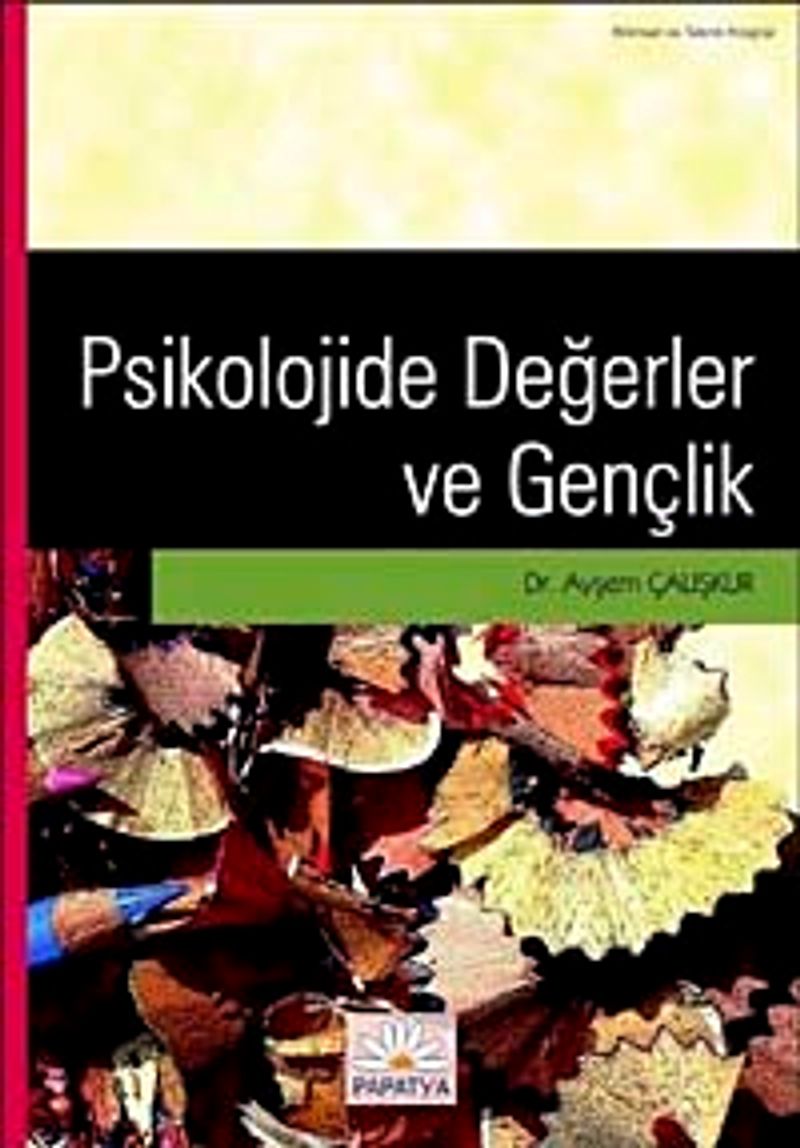 Psikolojide Değerler ve Gençlik kitap kapağı