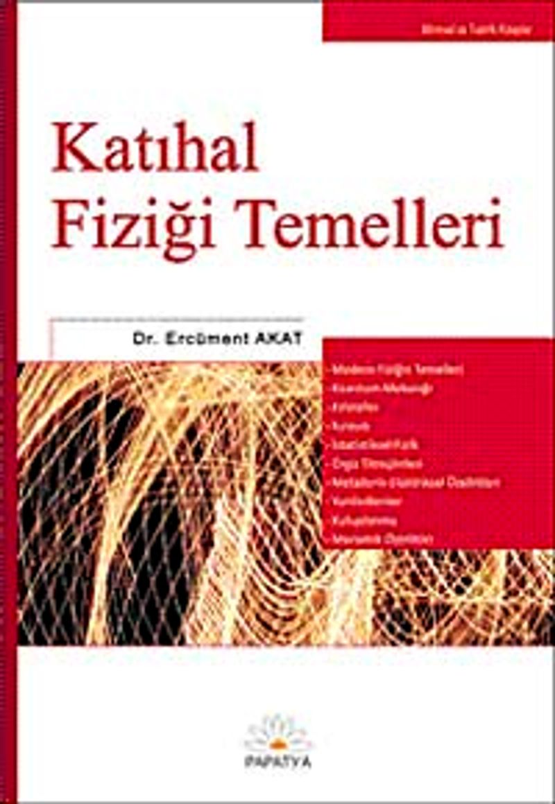 Katıhal Fiziği Temelleri kitap kapağı
