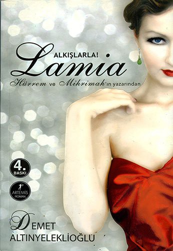 Alkışlarla Lamia kitap kapağı