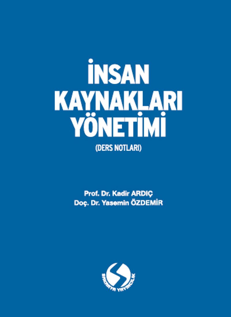 İnsan Kaynakları Yönetimi (Ders Notları) kitap kapağı