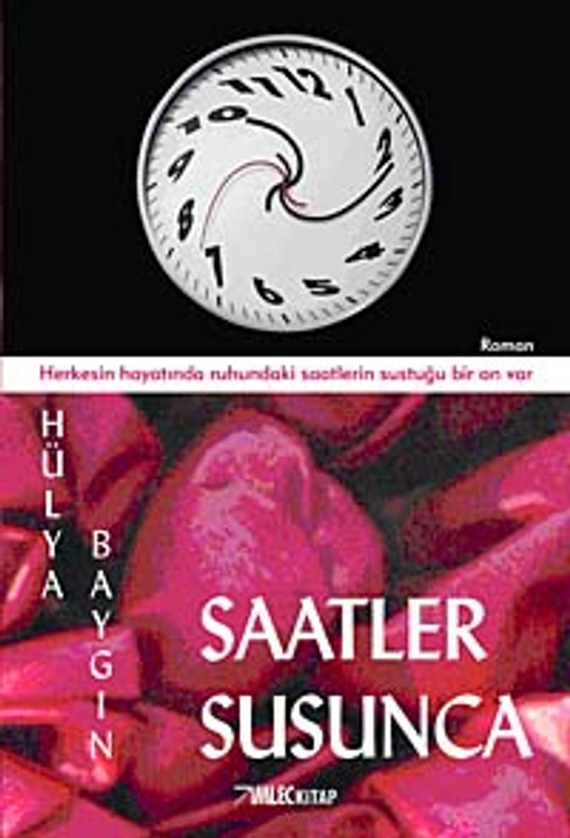 Saatler Susunca Herkesin Hayatında Ruhundaki Saatlerin Sustuğu Bir An Var kitap kapağı