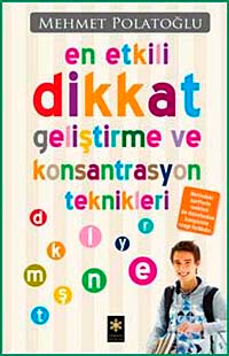 En Etkili Dikkat Geliştirme ve Konsantrasyon Teknikleri kitap kapağı