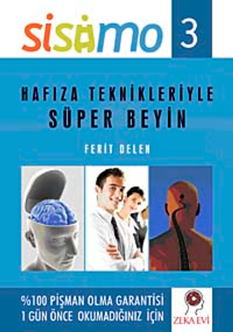 Hafıza Teknikleriyle Süper Beyin Sisimo-3 kitap kapağı