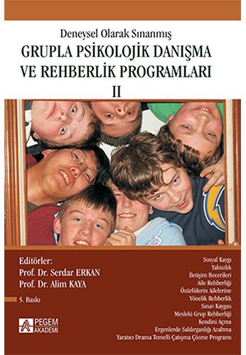 2.Kitap Deneysel Olarak Sınanmış Grupla Psikolojik Danışma ve Rehberlik Programları kitap kapağı