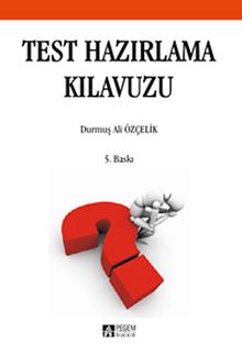 Test Hazırlama Kılavuzu kitap kapağı
