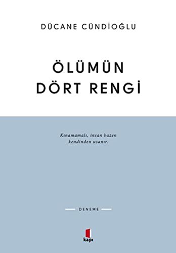 Ölümün Dört Rengi kitap kapağı