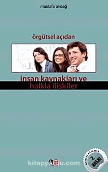 Örgütsel Açıdan İnsan Kaynakları ve Halkla İlişkiler kitap kapağı