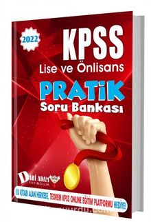 2022 KPSS Lise ve Ön Lisans Pratik Soru Bankası kitap kapağı