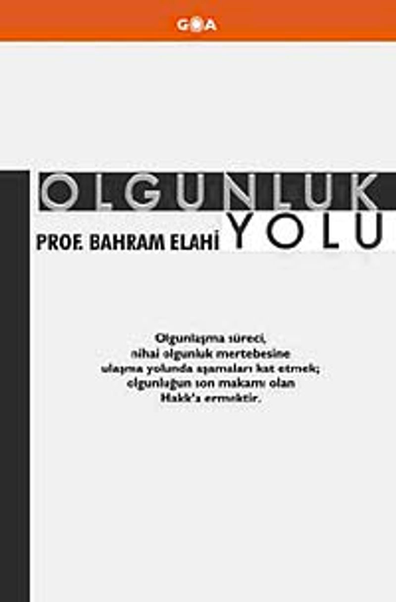 Olgunluk Yolu kitap kapağı