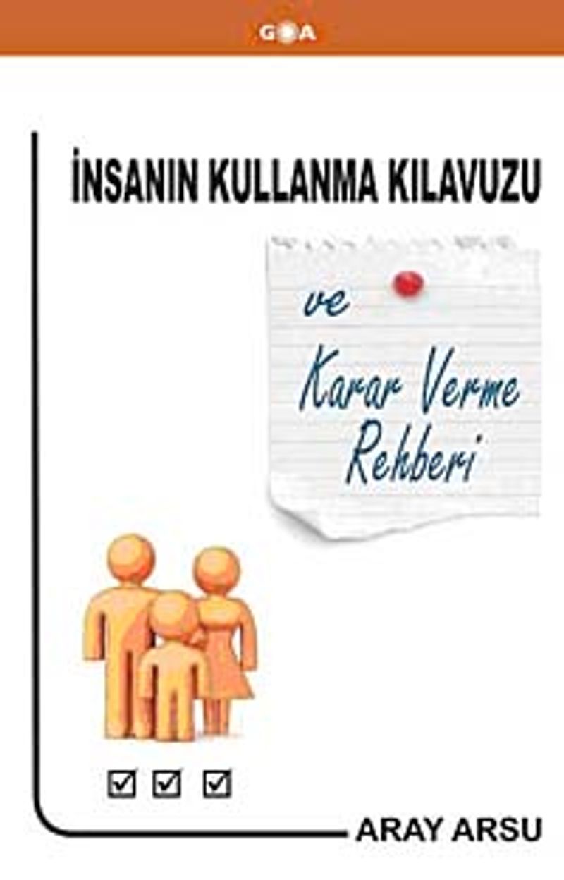 İnsanın Kullanma Kılavuzu ve Karar Verme Rehberi kitap kapağı