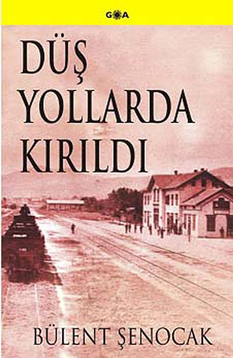 Düş Yollarda Kırıldı kitap kapağı