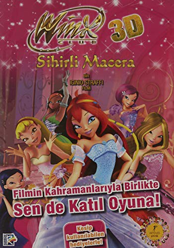 Winx Club Filmin Kahramanlarıyla Birlikte Sen de Katıl Oyuna kitap kapağı