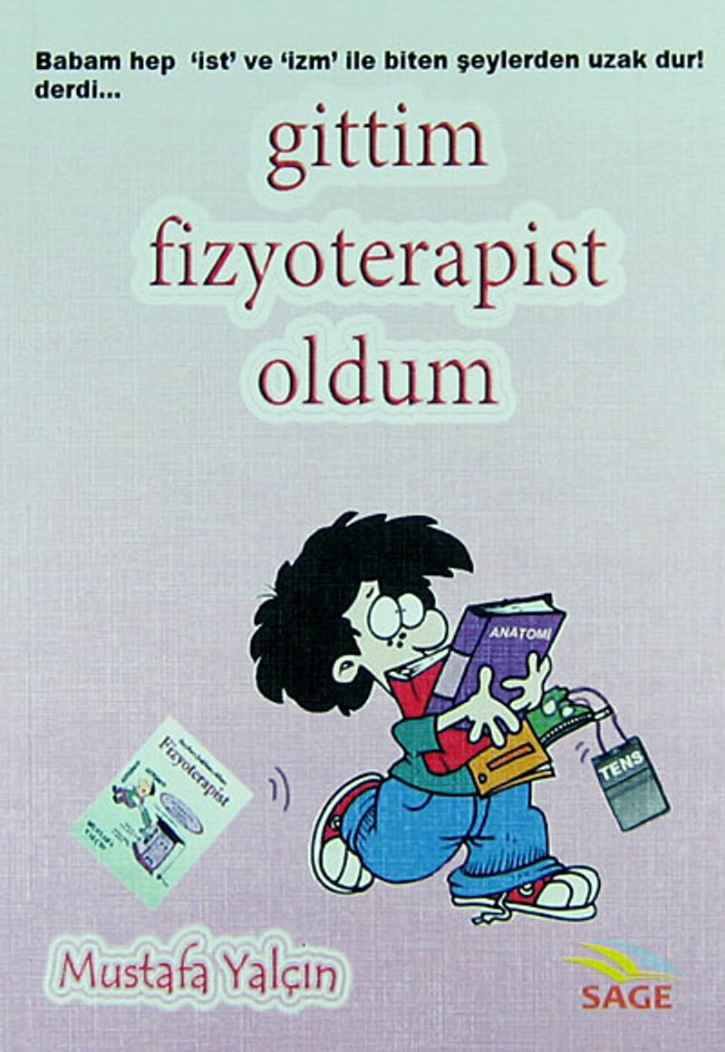 Gittim Fizyoterapist Oldum kitap kapağı