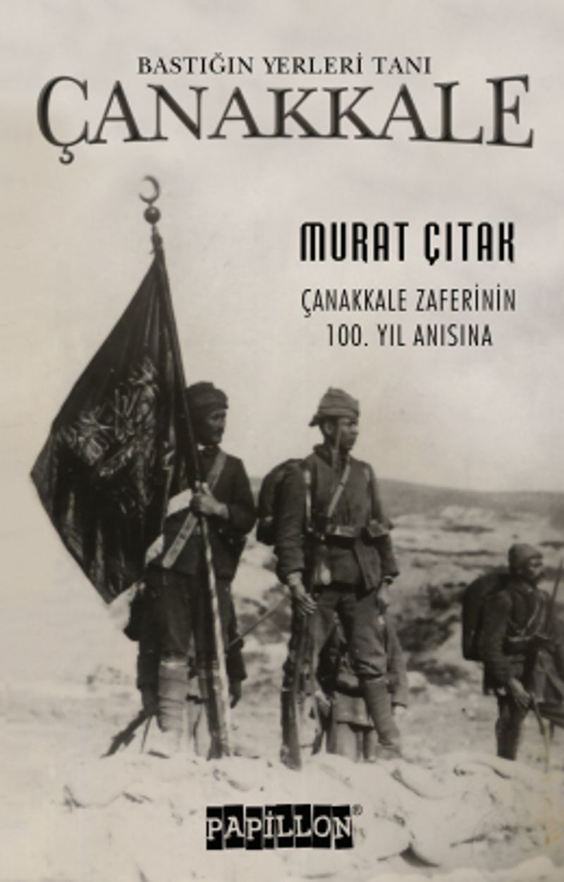Bastığın Yerleri Tanı Çanakkale kitap kapağı