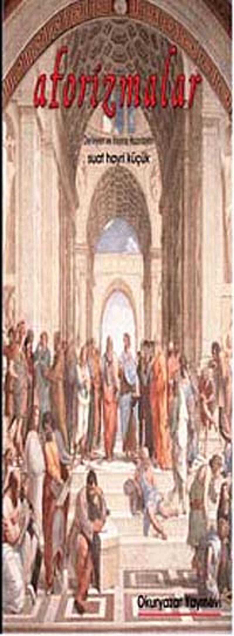 Aforizmalar kitap kapağı