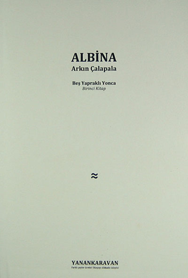 Albina kitap kapağı