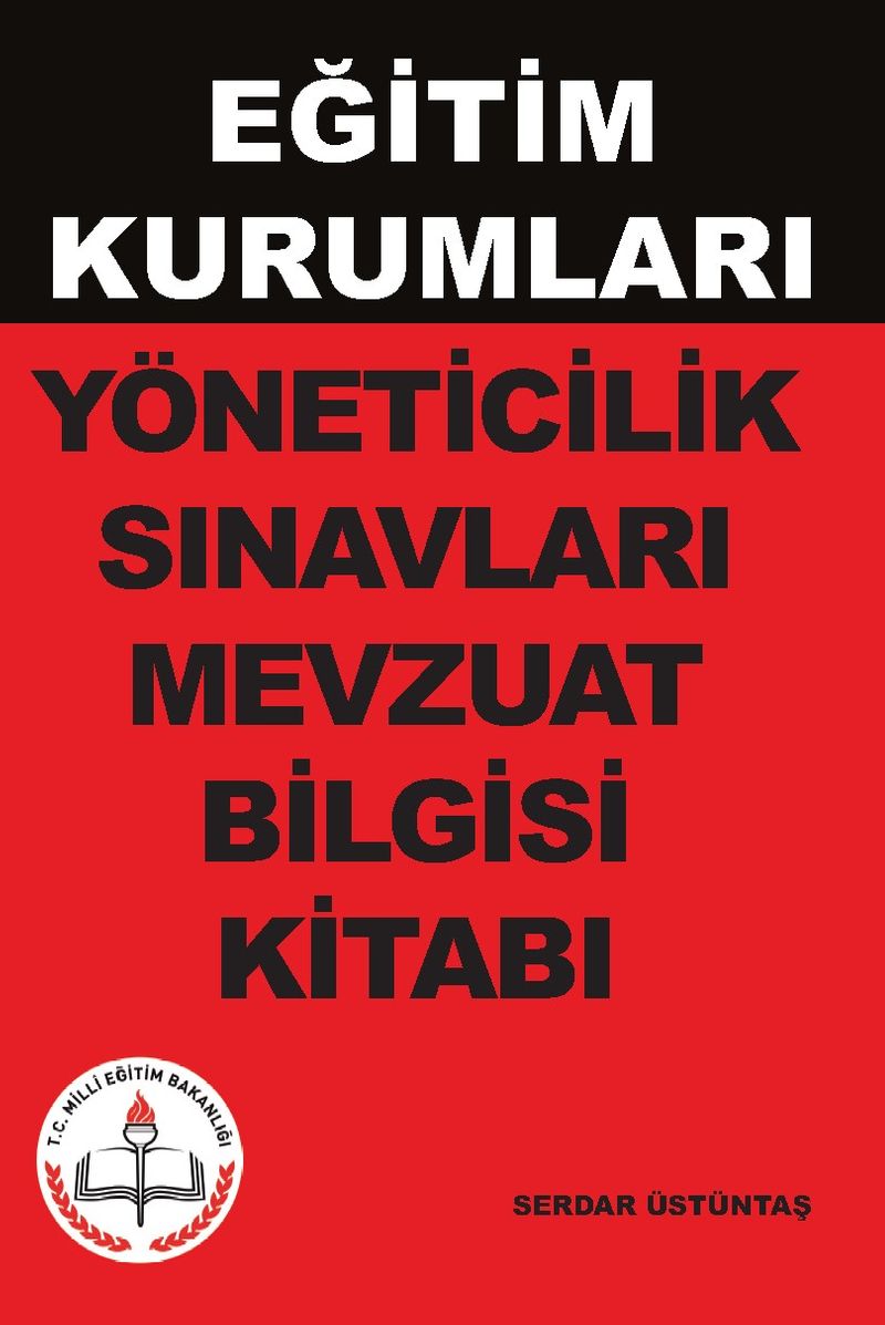 Eğitim Kurumları Yöneticilik Sınavları Mevzuat Bilgisi Kitabı kitap kapağı