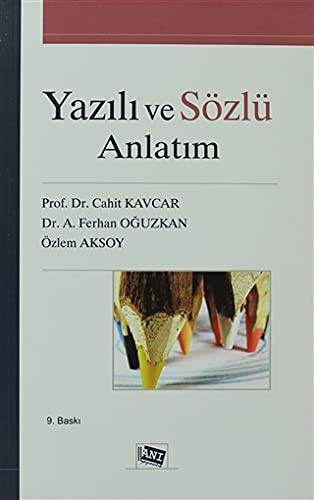 Yazılı ve Sözlü Anlatım kitap kapağı