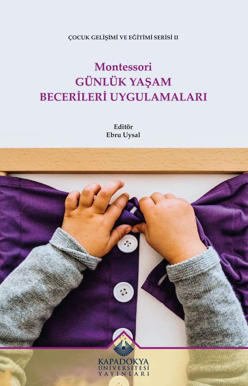 Montessori Günlük Yaşam Becerileri Uygulamaları kitap kapağı