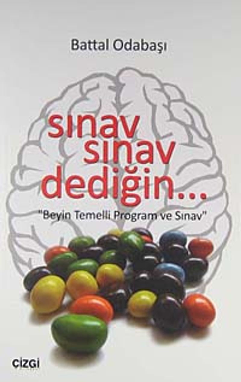 Sınav Sınav Dediğin Beyin Temelli Program ve Sınav kitap kapağı