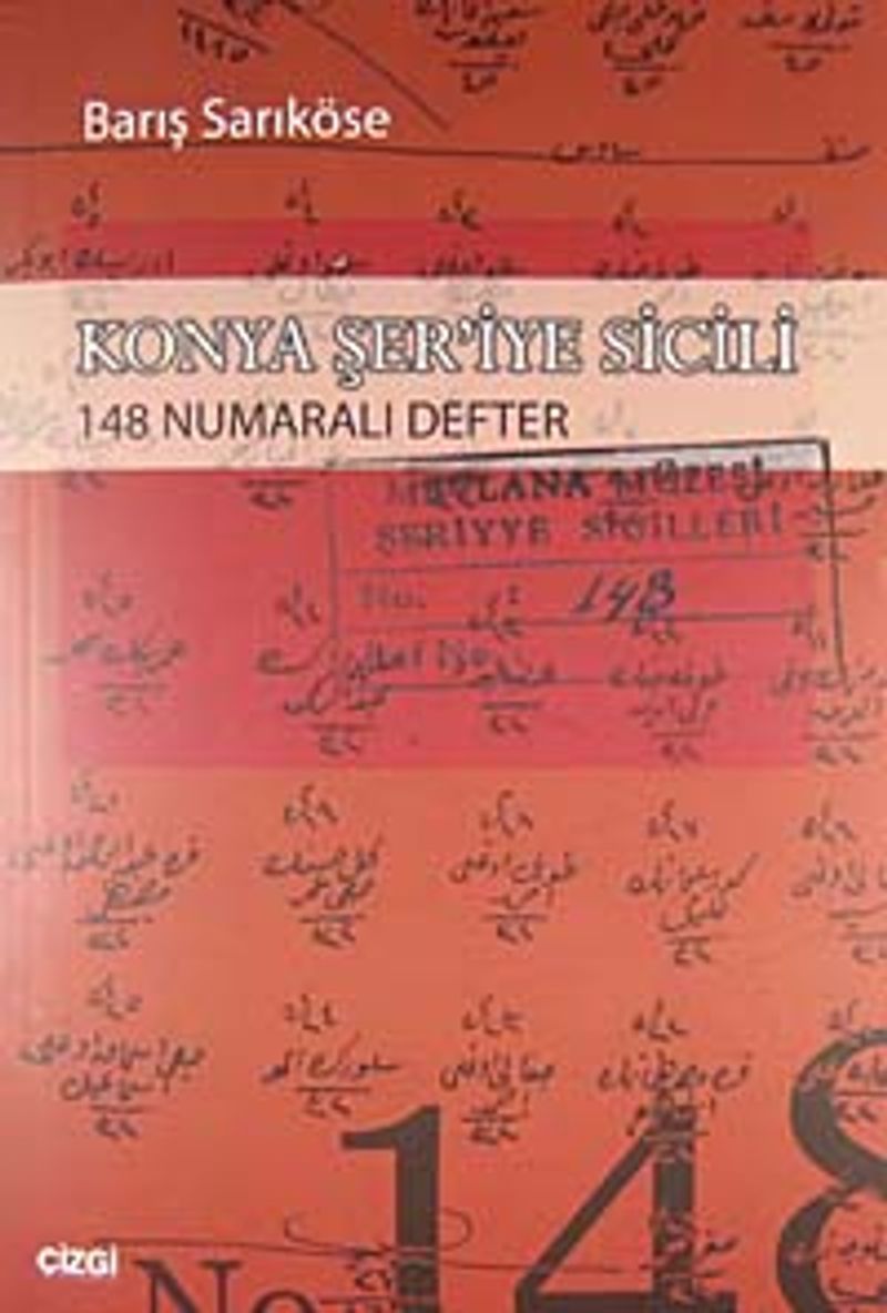 Konya Şer'iye Sicili 148 Numaralı Defter kitap kapağı