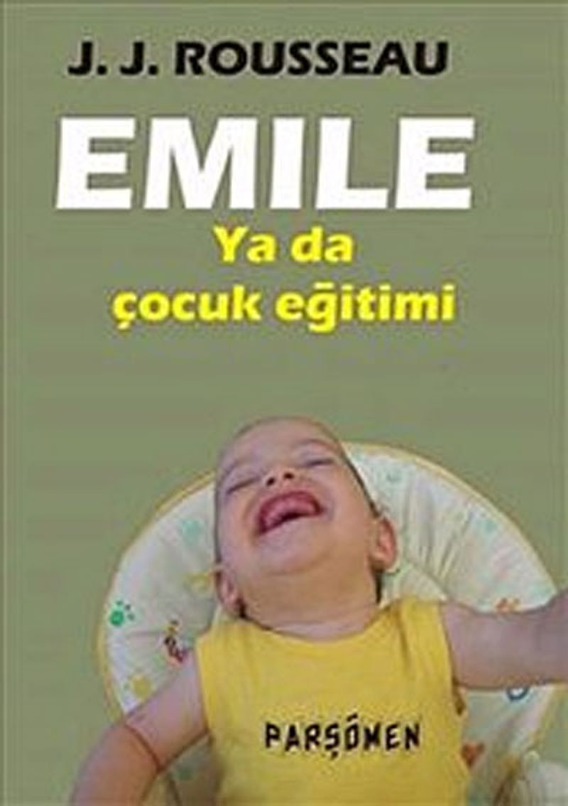 Emile ya da Çocuk Eğitimi kitap kapağı