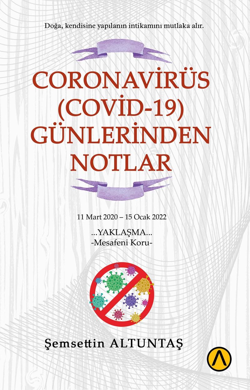 Coronavirüs (Covid-19) Günlerinden Notlar kitap kapağı
