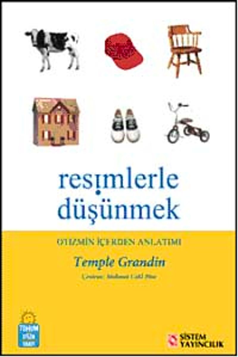 Resimlerle Düşünmek Otizmin İçerden Anlatımı kitap kapağı