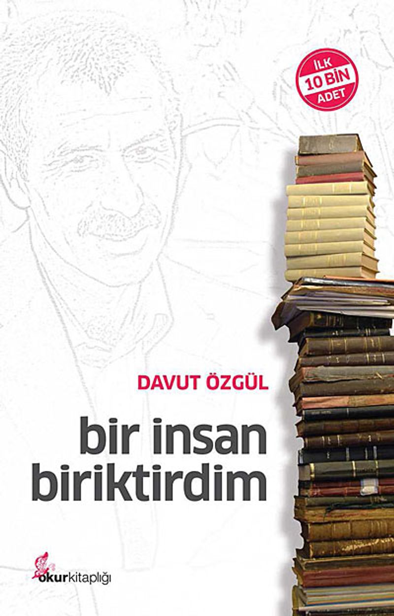Bir İnsan Biriktirdim kitap kapağı