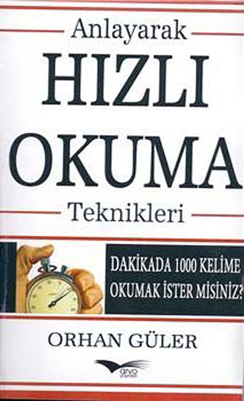 Anlayarak Hızlı Okuma Teknikleri kitap kapağı