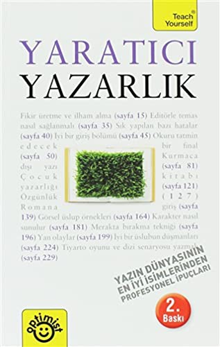 Yaratıcı Yazarlık kitap kapağı