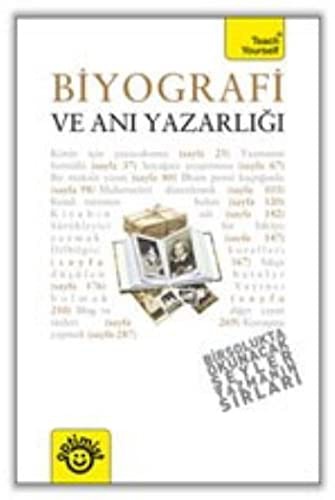 Biyografi ve Anı Yazarlığı kitap kapağı
