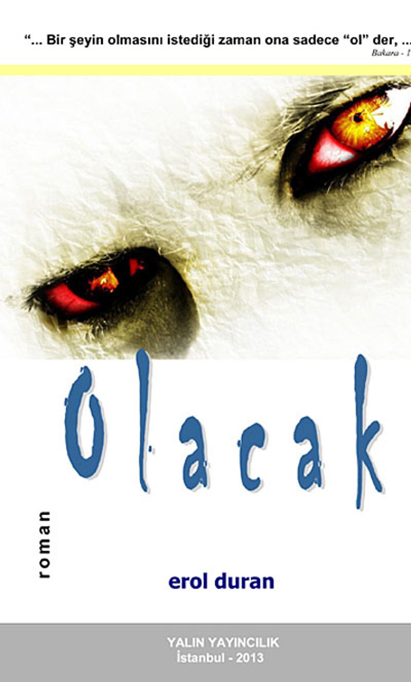 Olacak kitap kapağı