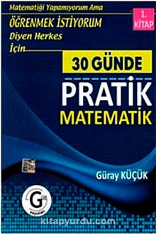 30 Günde Pratik Matematik 1. Kitap kitap kapağı