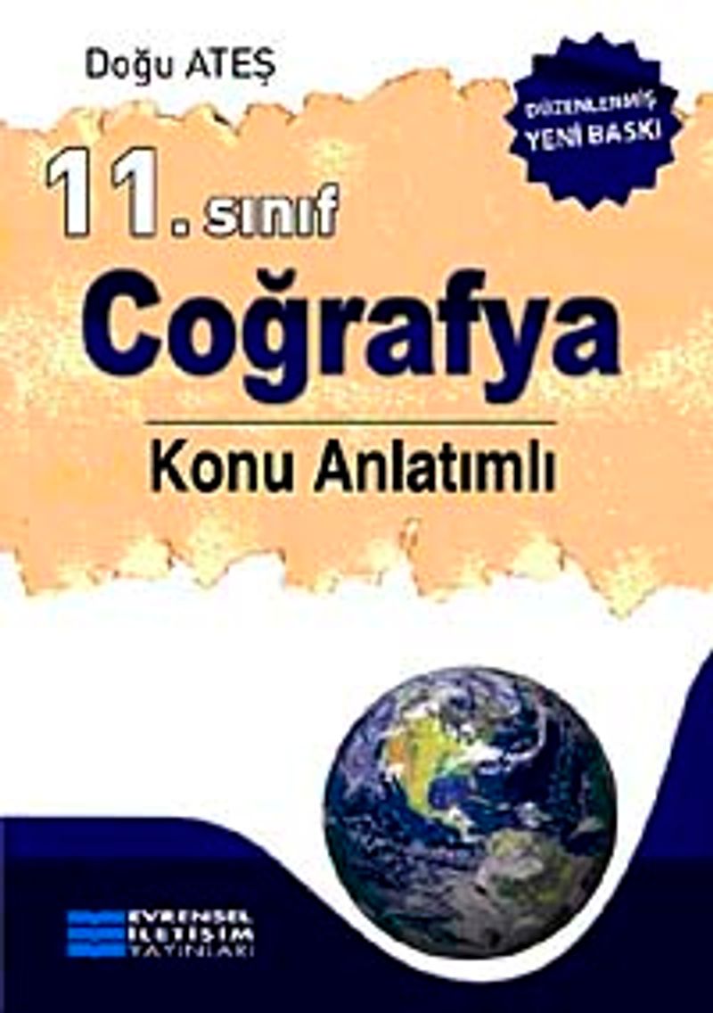 11. Sınıf Coğrafya Konu Anlatımlı kitap kapağı