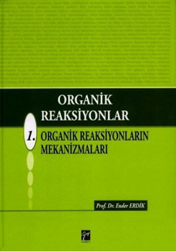 Organik Reaksiyonlar 1 kitap kapağı