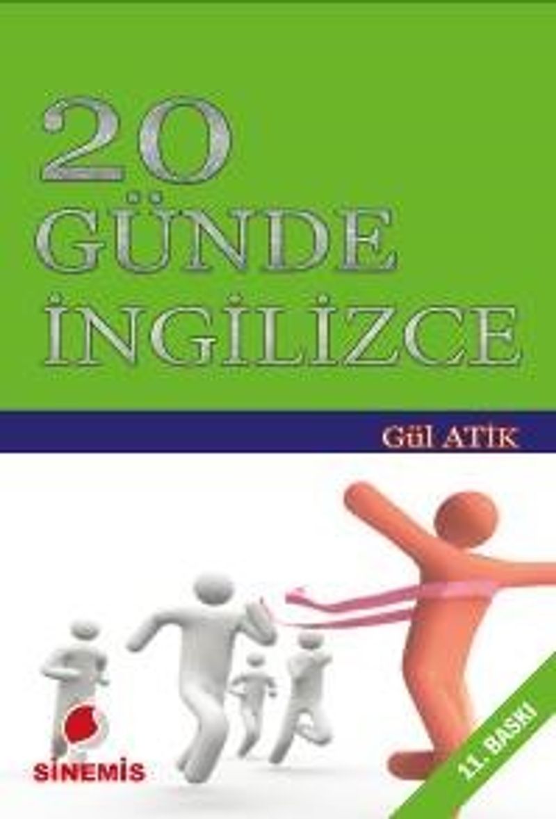 20 Günde İngilizce kitap kapağı